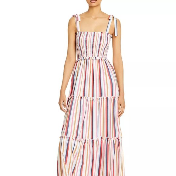 fore Dresses & Skirts - FORE Smocked Maxi Dress, Size S, New With Tag